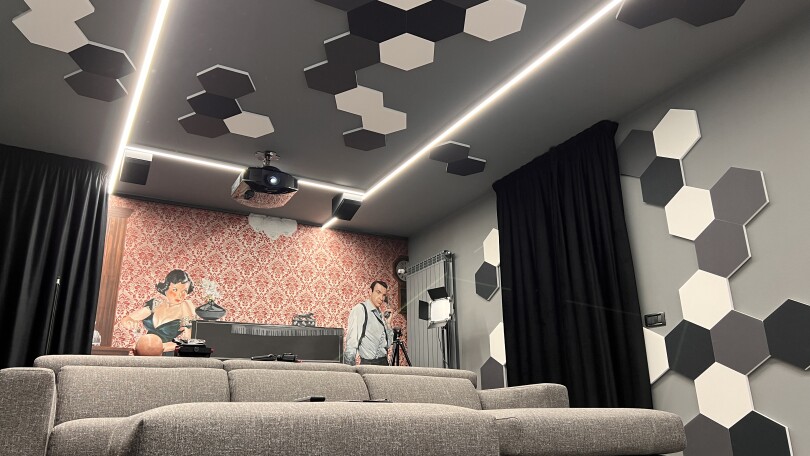 Sala cinema Varese - vista dal basso